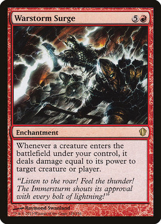 Warstorm Surge [Commander 2013] | Gate City Games LLC