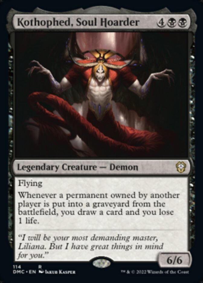 Kothophed, Soul Hoarder [Dominaria United Commander] | Gate City Games LLC