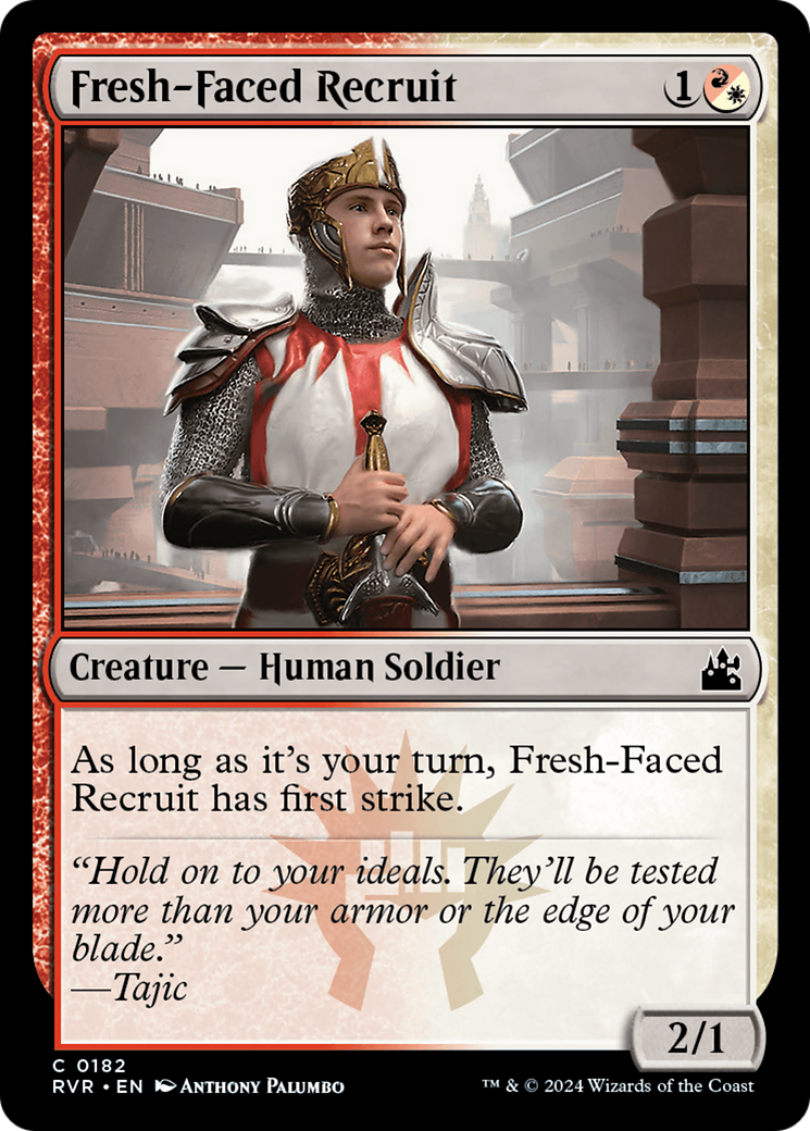 Fresh-Faced Recruit [Ravnica Remastered] | Gate City Games LLC
