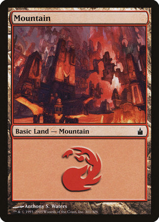 Mountain (301) [Ravnica: City of Guilds] | Gate City Games LLC