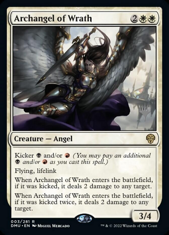 Archangel of Wrath (Promo Pack) [Dominaria United Promos] | Gate City Games LLC