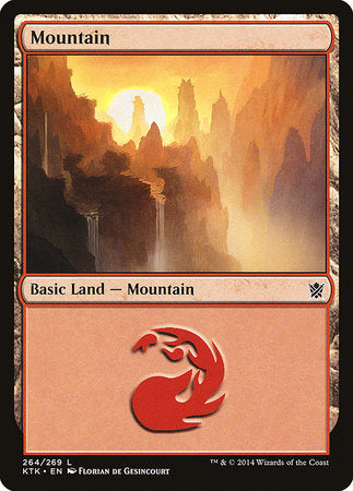 Mountain (264) [Khans of Tarkir] | Gate City Games LLC