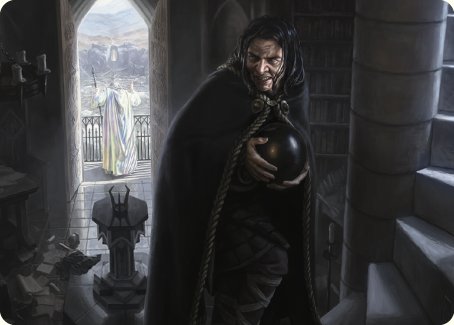 Grima, Saruman's Footman Art Card [The Lord of the Rings: Tales of Middle-earth Art Series] | Gate City Games LLC