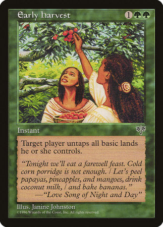 Early Harvest [Mirage] | Gate City Games LLC