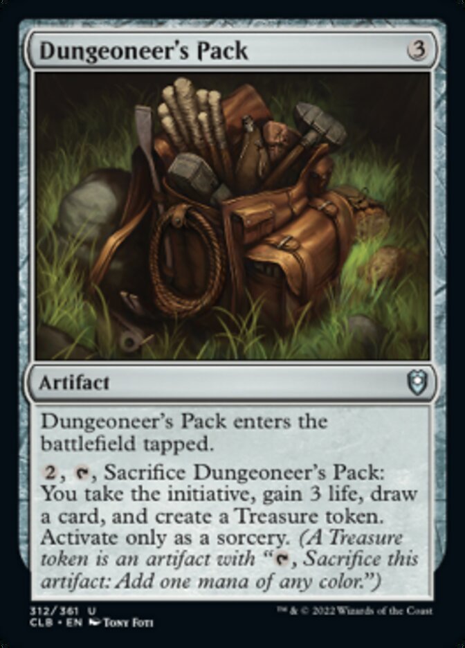 Dungeoneer's Pack [Commander Legends: Battle for Baldur's Gate] | Gate City Games LLC