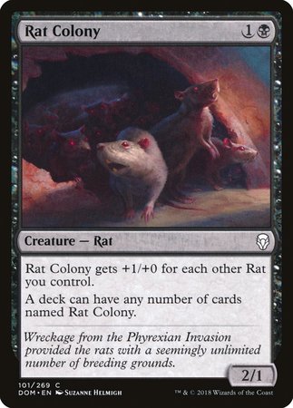 Rat Colony [Dominaria] | Gate City Games LLC