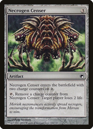 Necrogen Censer [Scars of Mirrodin] | Gate City Games LLC