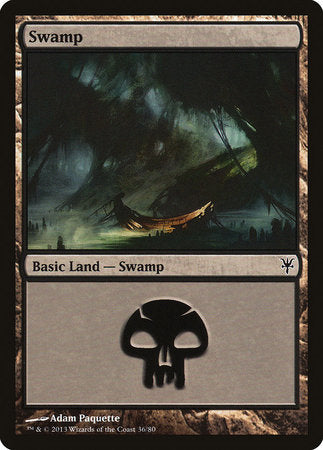 Swamp (36) [Duel Decks: Sorin vs. Tibalt] | Gate City Games LLC