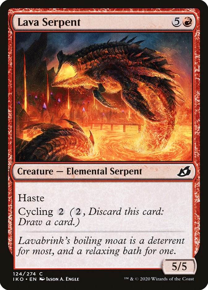 Lava Serpent [Ikoria: Lair of Behemoths] | Gate City Games LLC