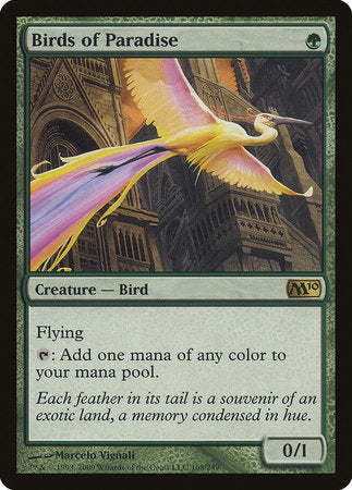 Birds of Paradise [Magic 2010] | Gate City Games LLC