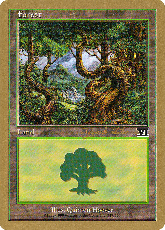 Forest (jk347) (Janosch Kuhn) [World Championship Decks 2000] | Gate City Games LLC