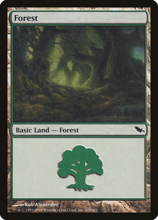 Forest (299) [Shadowmoor] | Gate City Games LLC