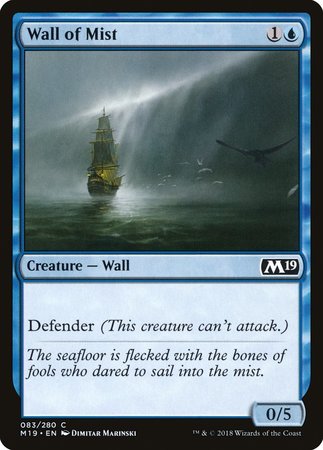 Wall of Mist [Core Set 2019] | Gate City Games LLC