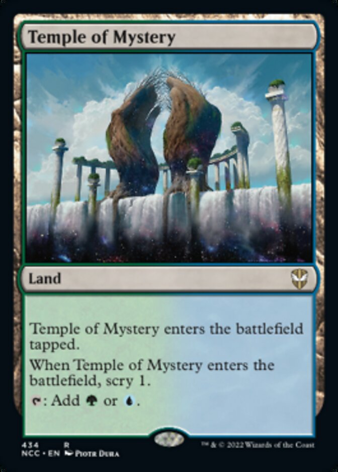 Temple of Mystery [Streets of New Capenna Commander] | Gate City Games LLC