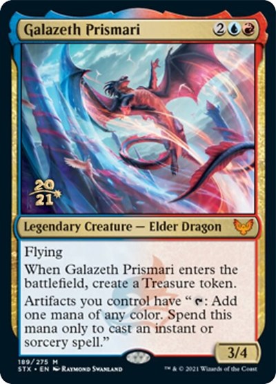 Galazeth Prismari [Strixhaven: School of Mages Prerelease Promos] | Gate City Games LLC