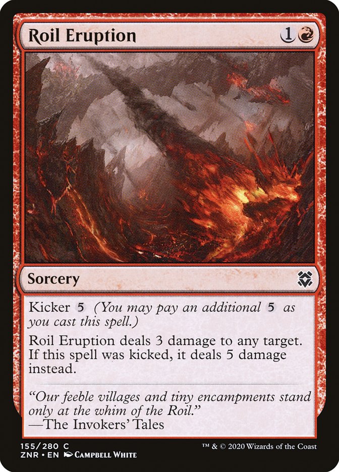 Roil Eruption [Zendikar Rising] | Gate City Games LLC