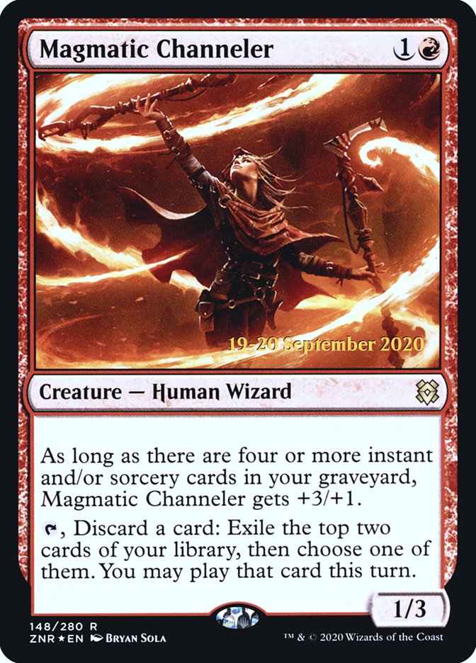 Magmatic Channeler  [Zendikar Rising Prerelease Promos] | Gate City Games LLC