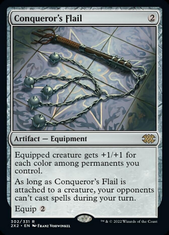 Conqueror's Flail [Double Masters 2022] | Gate City Games LLC