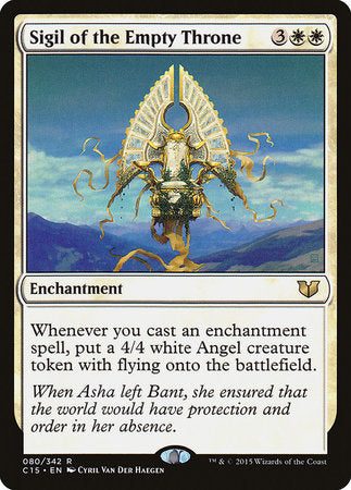 Sigil of the Empty Throne [Commander 2015] | Gate City Games LLC