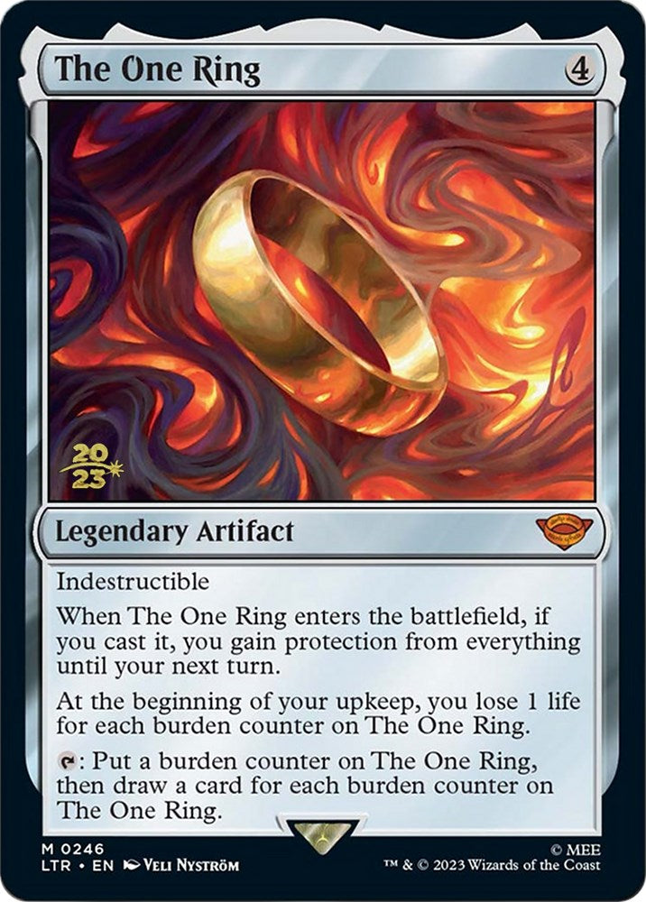 The One Ring [The Lord of the Rings: Tales of Middle-Earth Prerelease Promos] | Gate City Games LLC