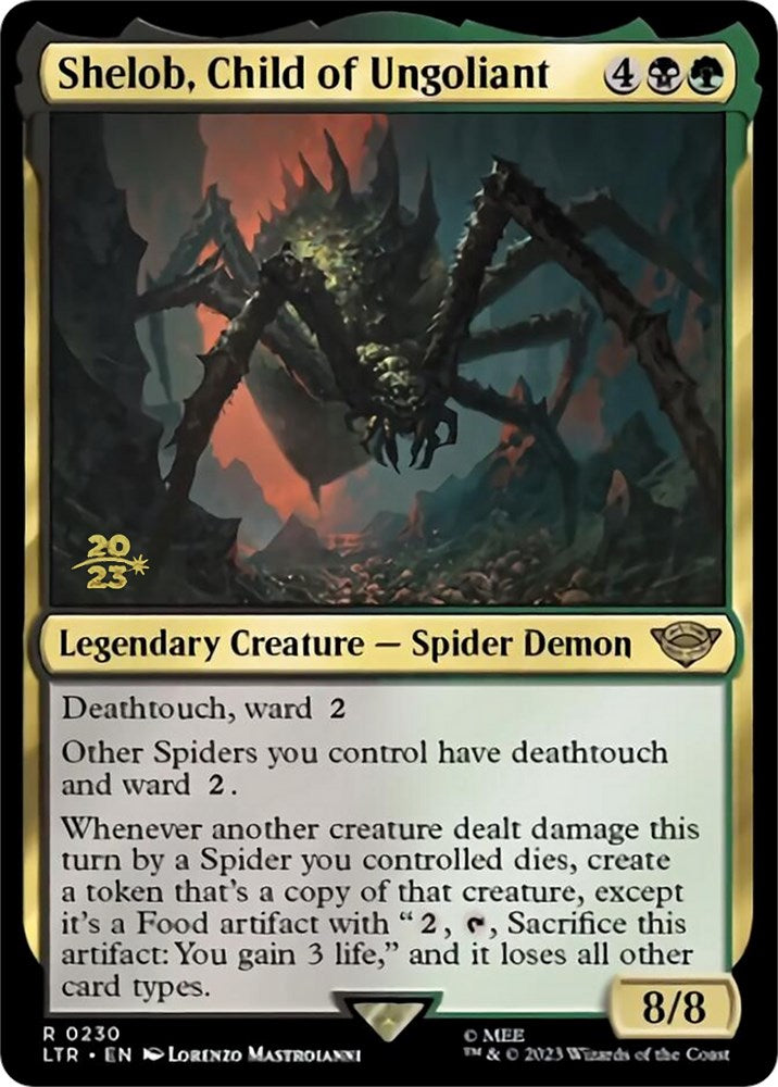 Shelob, Child of Ungoliant [The Lord of the Rings: Tales of Middle-Earth Prerelease Promos] | Gate City Games LLC