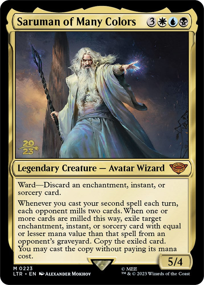Saruman of Many Colors [The Lord of the Rings: Tales of Middle-Earth Prerelease Promos] | Gate City Games LLC