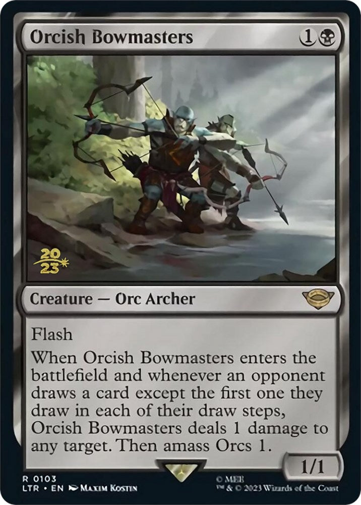 Orcish Bowmasters [The Lord of the Rings: Tales of Middle-Earth Prerelease Promos] | Gate City Games LLC