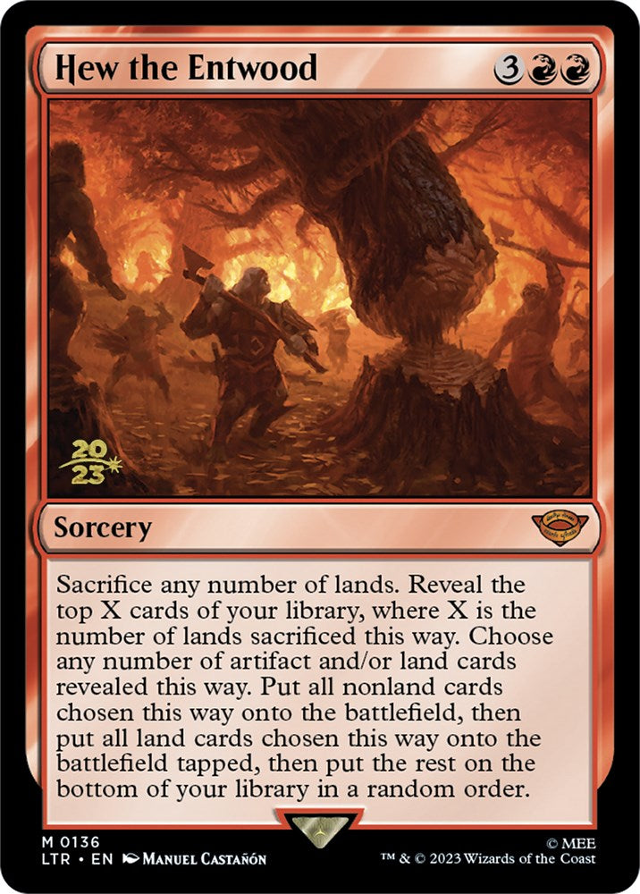 Hew the Entwood [The Lord of the Rings: Tales of Middle-Earth Prerelease Promos] | Gate City Games LLC