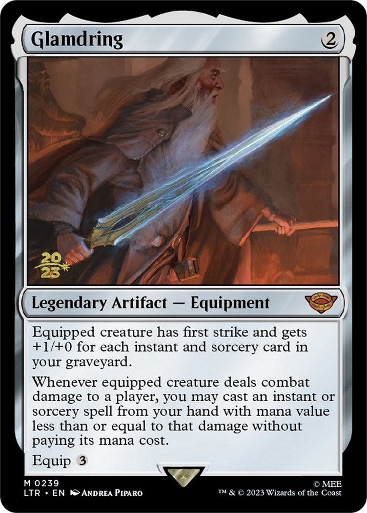 Glamdring [The Lord of the Rings: Tales of Middle-Earth Prerelease Promos] | Gate City Games LLC
