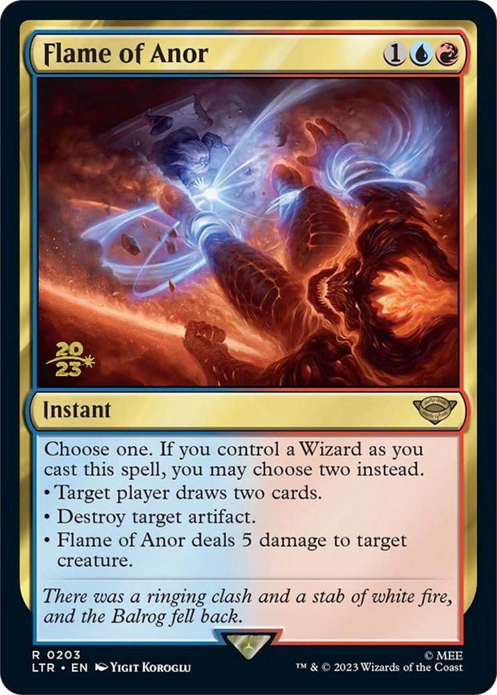 Flame of Anor [The Lord of the Rings: Tales of Middle-Earth Prerelease Promos] | Gate City Games LLC