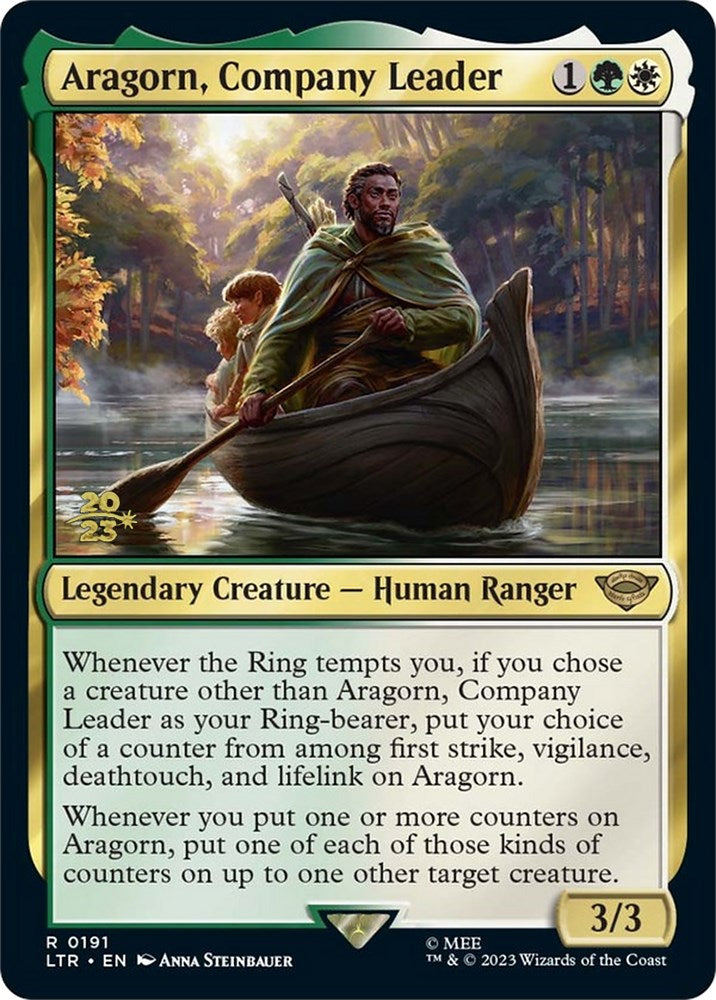 Aragorn, Company Leader [The Lord of the Rings: Tales of Middle-Earth Prerelease Promos] | Gate City Games LLC