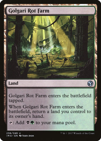 Golgari Rot Farm [Iconic Masters] | Gate City Games LLC