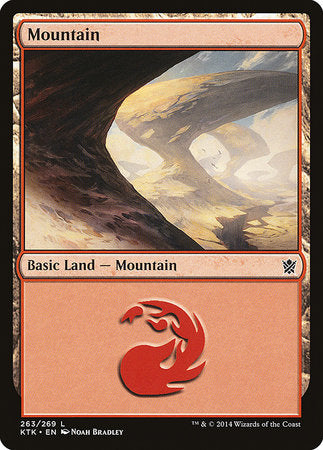 Mountain (263) [Khans of Tarkir] | Gate City Games LLC