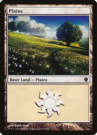 Plains (337) [Commander 2013] | Gate City Games LLC