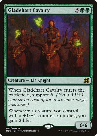 Gladehart Cavalry [Duel Decks: Elves vs. Inventors] | Gate City Games LLC