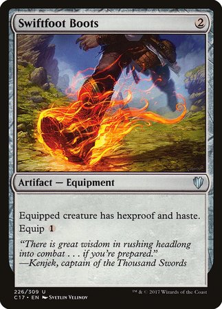 Swiftfoot Boots [Commander 2017] | Gate City Games LLC