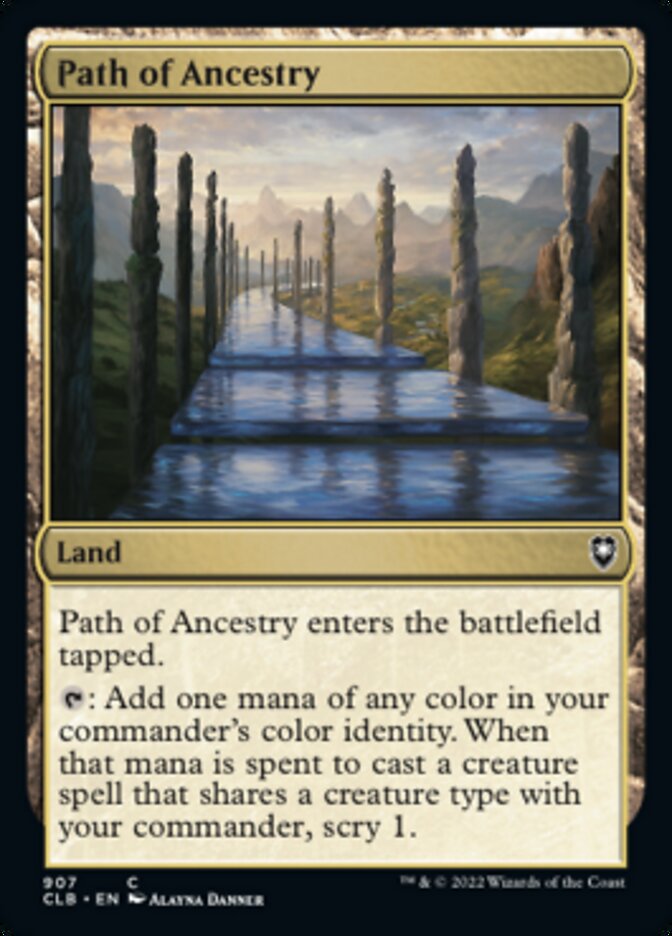 Path of Ancestry [Commander Legends: Battle for Baldur's Gate] | Gate City Games LLC