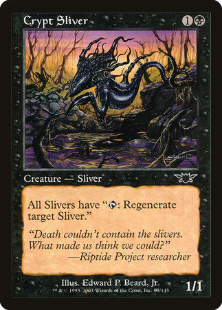 Crypt Sliver [Legions] | Gate City Games LLC