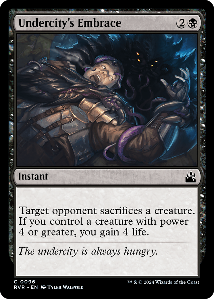 Undercity's Embrace [Ravnica Remastered] | Gate City Games LLC