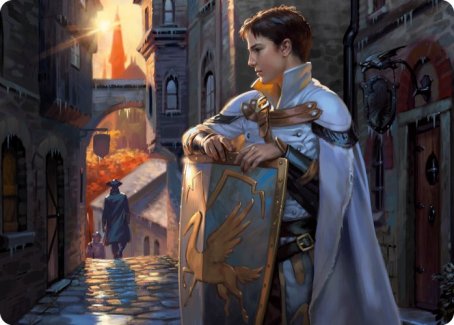 Dennick, Pious Apprentice Art Card [Innistrad: Midnight Hunt Art Series] | Gate City Games LLC