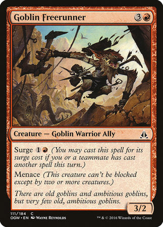 Goblin Freerunner [Oath of the Gatewatch] | Gate City Games LLC