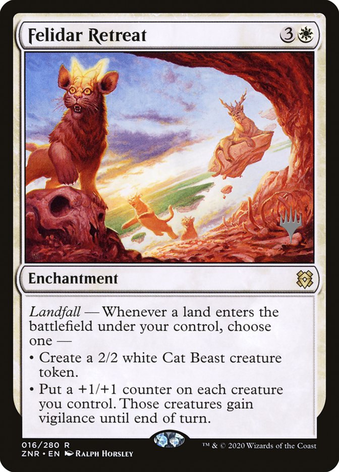 Felidar Retreat (Promo Pack) [Zendikar Rising Promos] | Gate City Games LLC