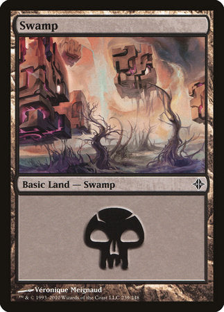 Swamp (239) [Rise of the Eldrazi] | Gate City Games LLC