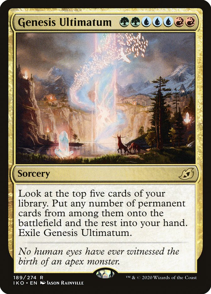Genesis Ultimatum [Ikoria: Lair of Behemoths] | Gate City Games LLC
