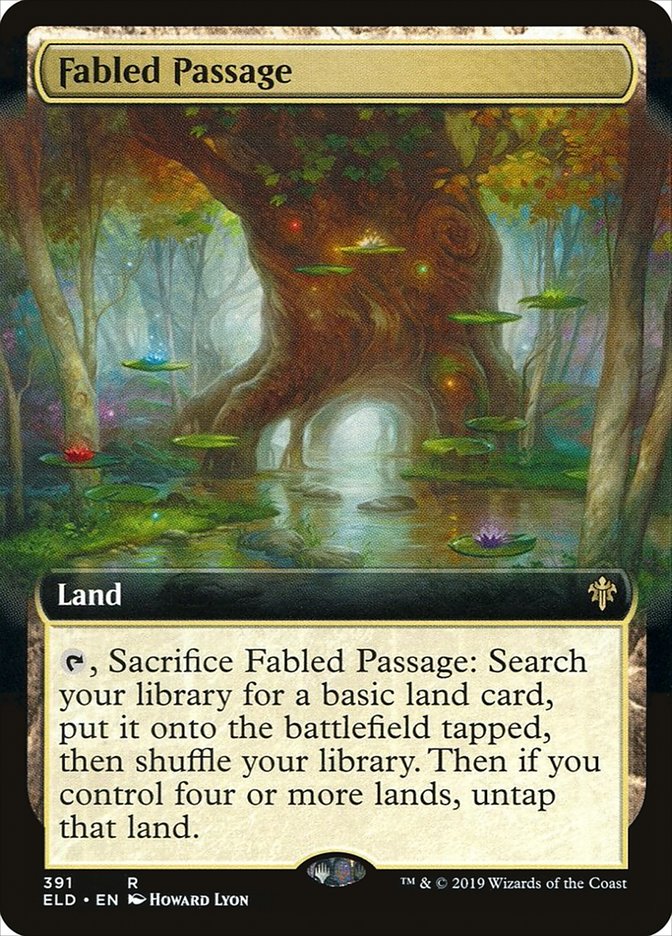 Fabled Passage (Extended Art) [Throne of Eldraine] | Gate City Games LLC