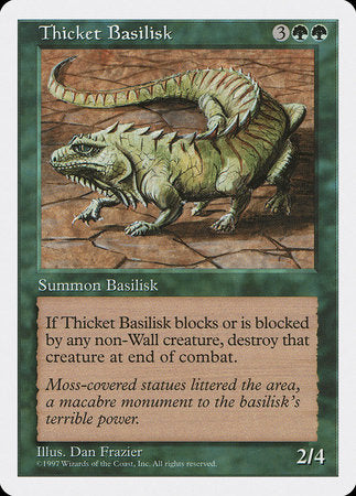 Thicket Basilisk [Fifth Edition] | Gate City Games LLC