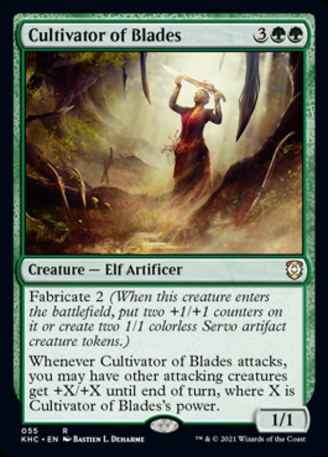 Cultivator of Blades [Kaldheim Commander] | Gate City Games LLC