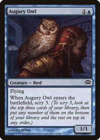 Augury Owl [Planechase 2012] | Gate City Games LLC