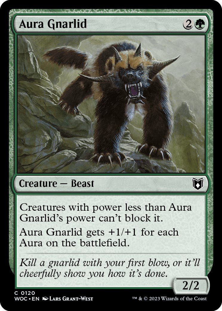 Aura Gnarlid [Wilds of Eldraine Commander] | Gate City Games LLC