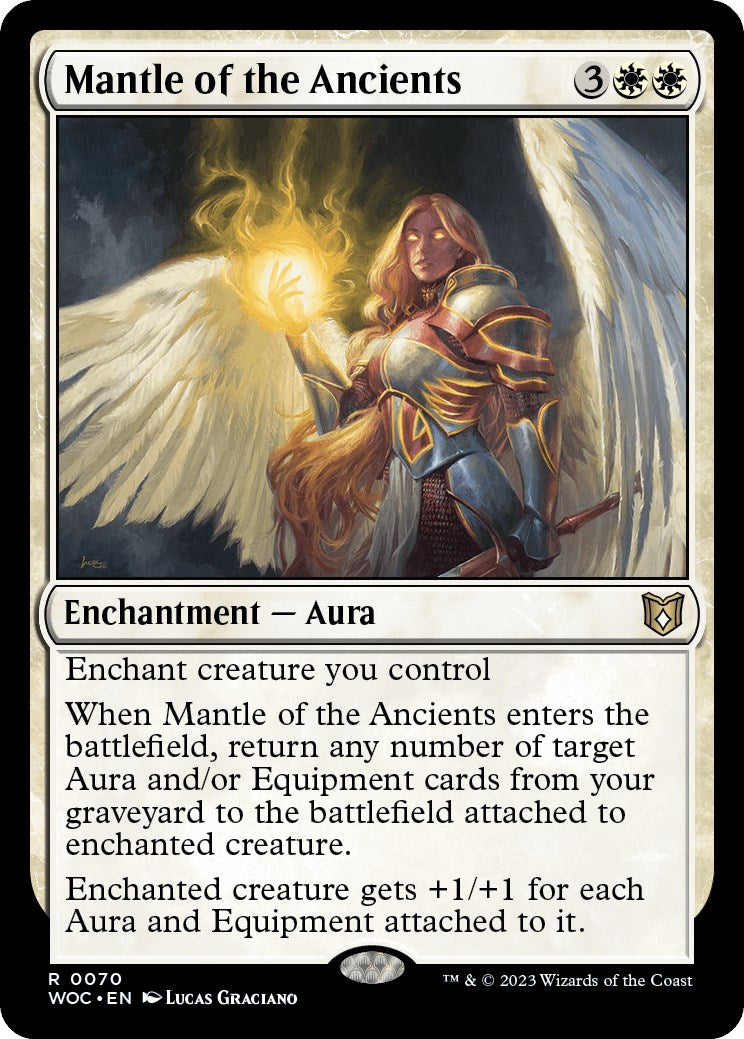 Mantle of the Ancients [Wilds of Eldraine Commander] | Gate City Games LLC